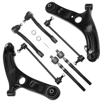 Solidspare Front Control Arm Ball Joint Tie Rod Sway Bar Fit For Hyundai Elantra 2013-2016