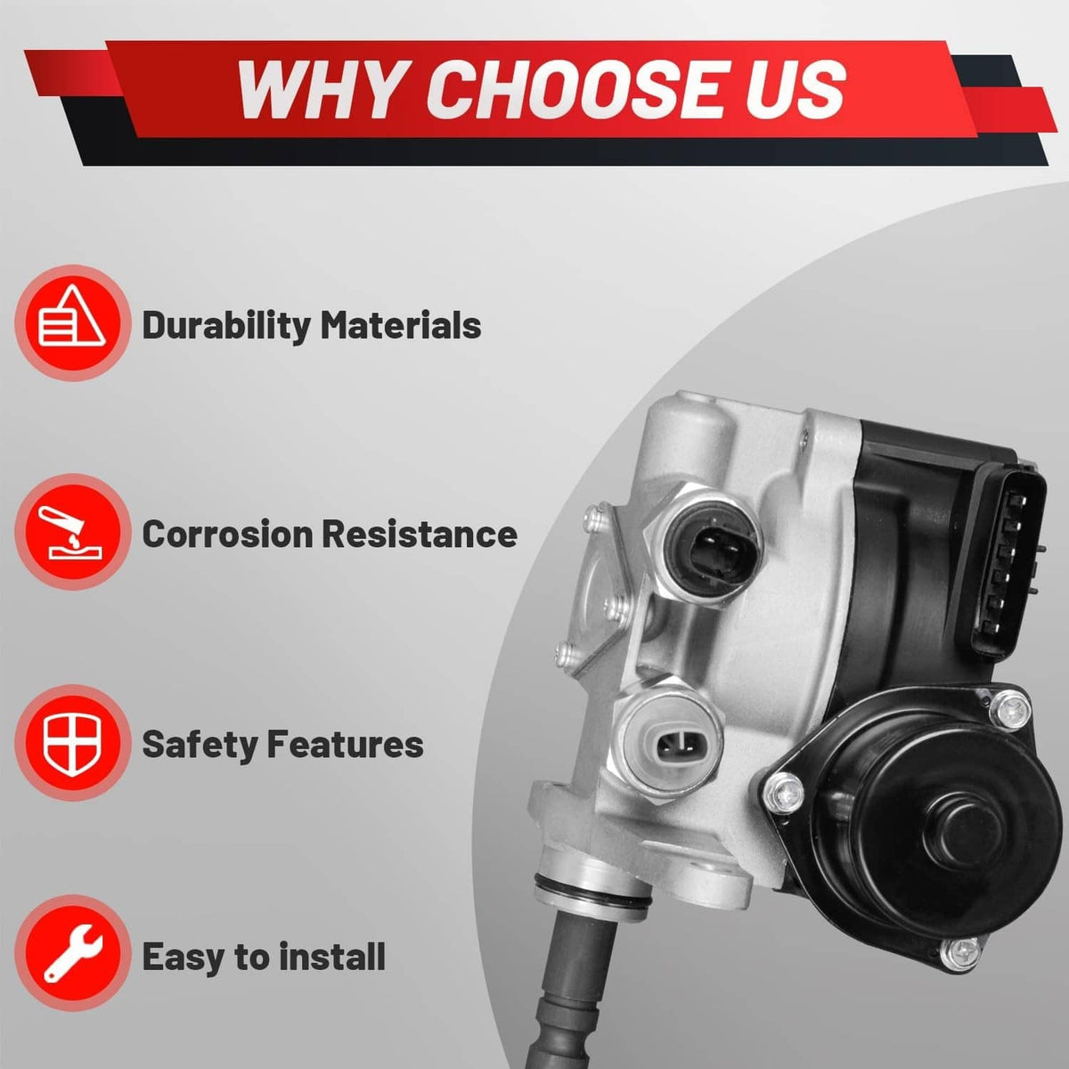 Solidspare New Transfer Case Actuator Motor for Toyota 4Runner Tacoma Tundra 4WD 3641034015