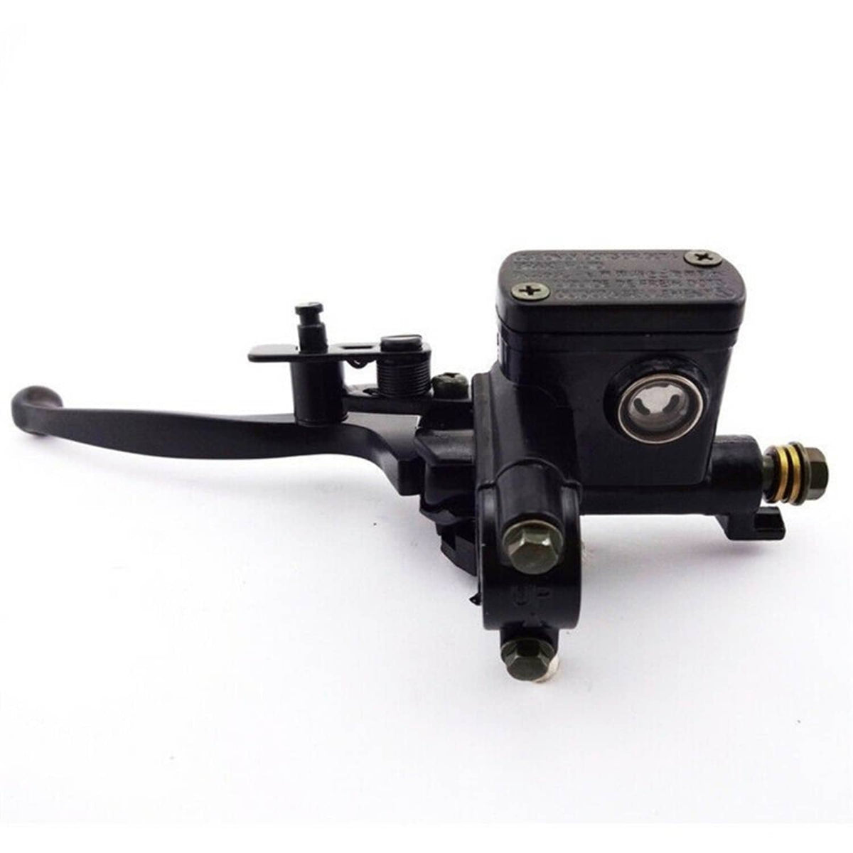 Solidspare 7/8" ATV Handlebar Hydraulic Brake Master Cylinder Lever For  ATV Quad Moped