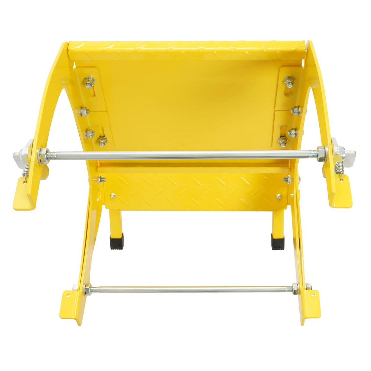 Solid Spare 2-Step 400 lb Truck Trailer Tire Step Non-Slip Platform Folding Heavy Duty