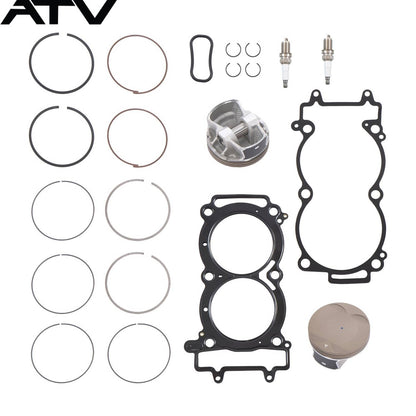 Solidspare 93mm Piston Gasket Kit Fit For Polaris General/Ranger/RZR XP 1000 2205244