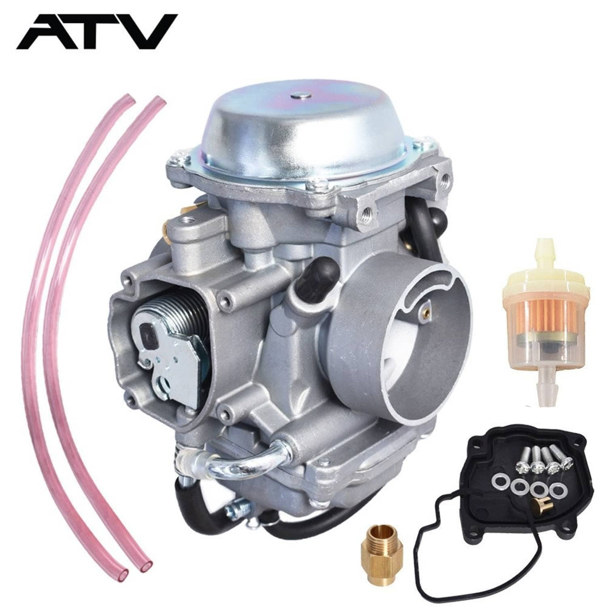 Solidspare 1998-2002 New Carburetor For Suzuki LT-F500F LTF500F Quadrunner 500 4X4 Carb ATV