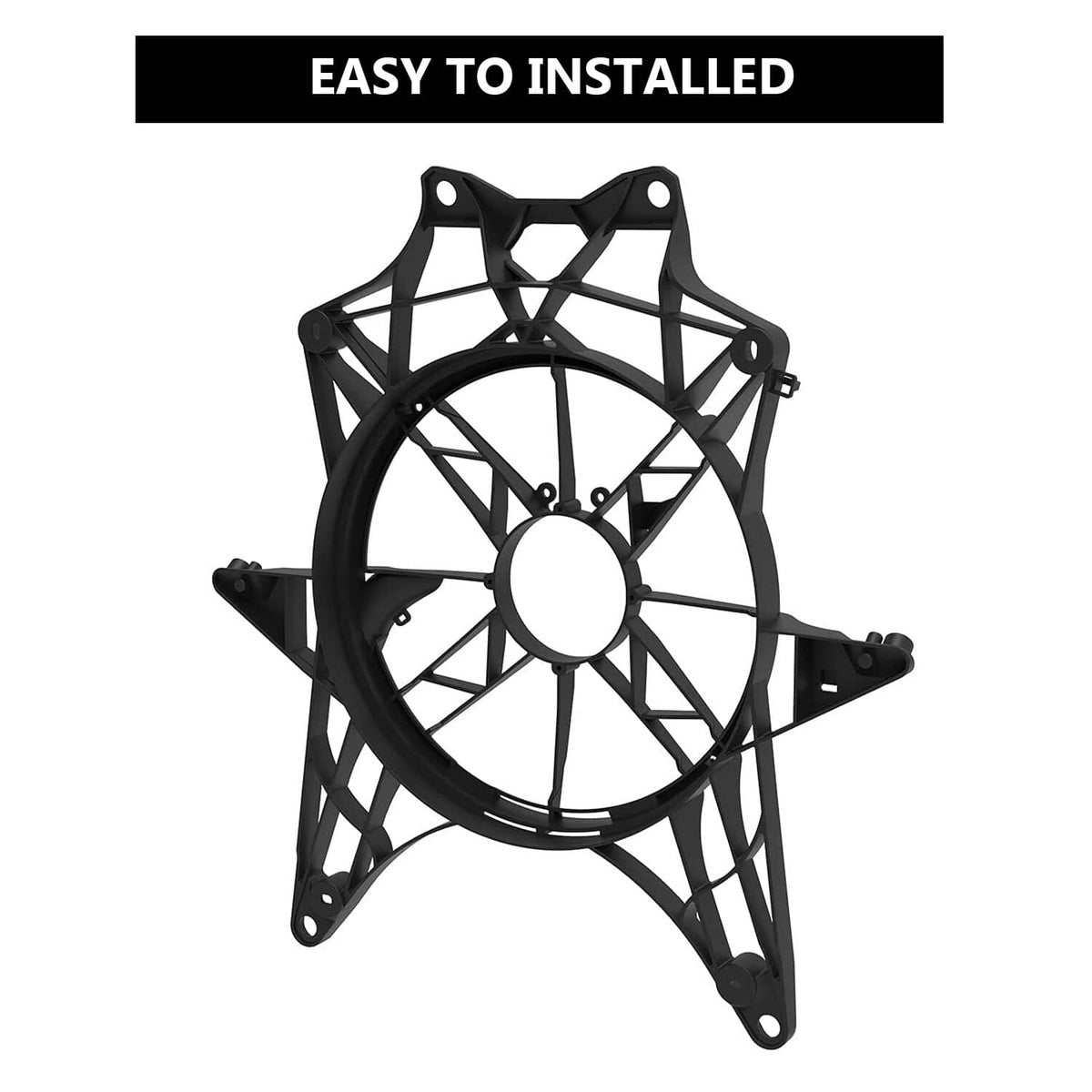 Solidspare 709200588 Cooling Radiator Fan Cover Assembly For Can Am Maverick X3 2017-2024