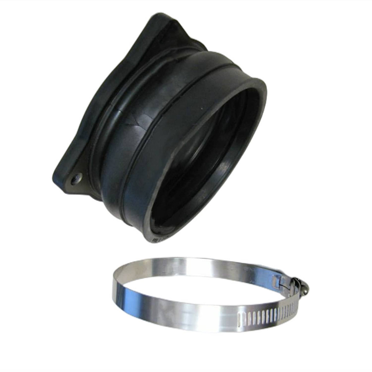 Solid Spare 2Pcs New For Mercury Verado Air Intake Isolator w/ Clamp 8M0113513 & 815504256