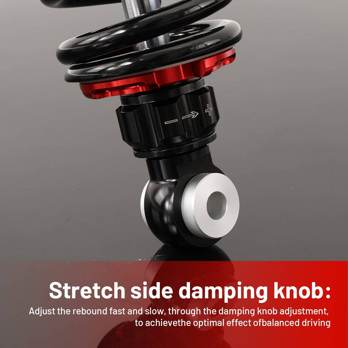 Solidspare Rear Left & Right Shocks For Polaris Sportsman 400 450 500 570 600 700 800 ATV