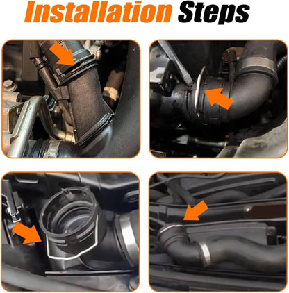 Solidspare For BMW Radiator Hose Retaining Spring Clip Clamp 0.87in 1.07in 1.83in U” shape