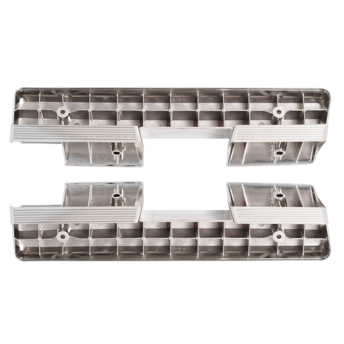 Solid Spare Chrome Front Arm Rest Base Pair LH RH For 1962 1963 1964 Chevrolet Impala