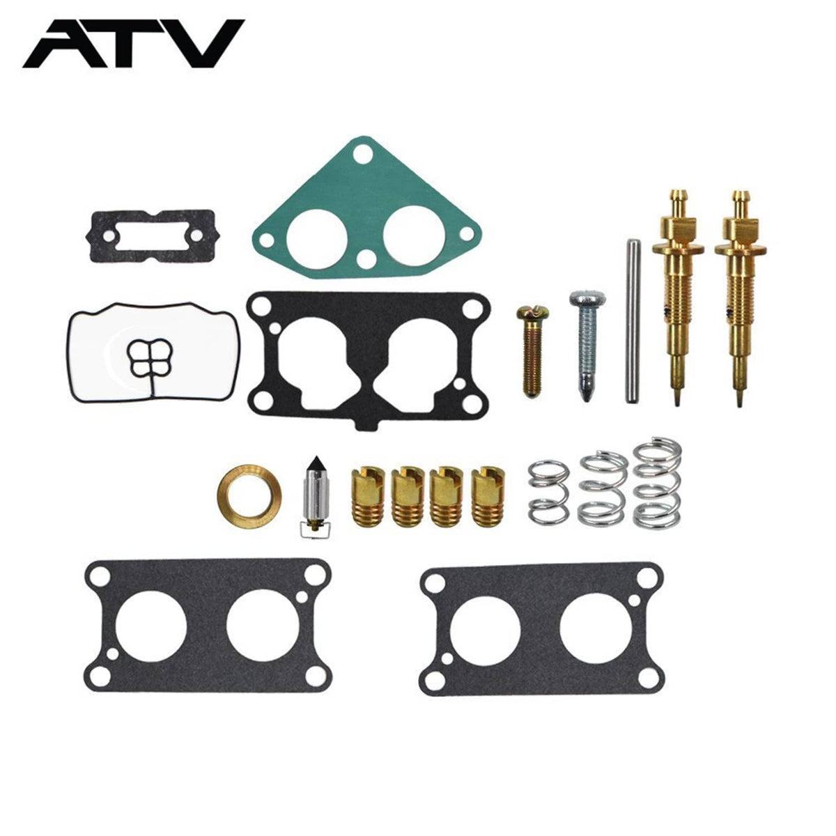 Solidspare Carb Rebuild Kit Intake Gasket For Kawasaki Mule 3000 3010 2001-2008 Gas Carb