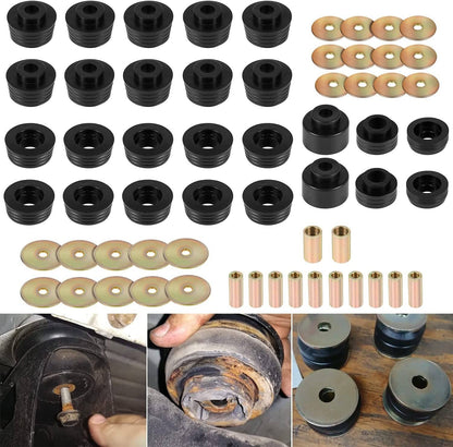 Solid Spare 7-132-BL Body Mount Bushing Kit for 1978-1988 Regal Malibu Grand Prix Cutlass