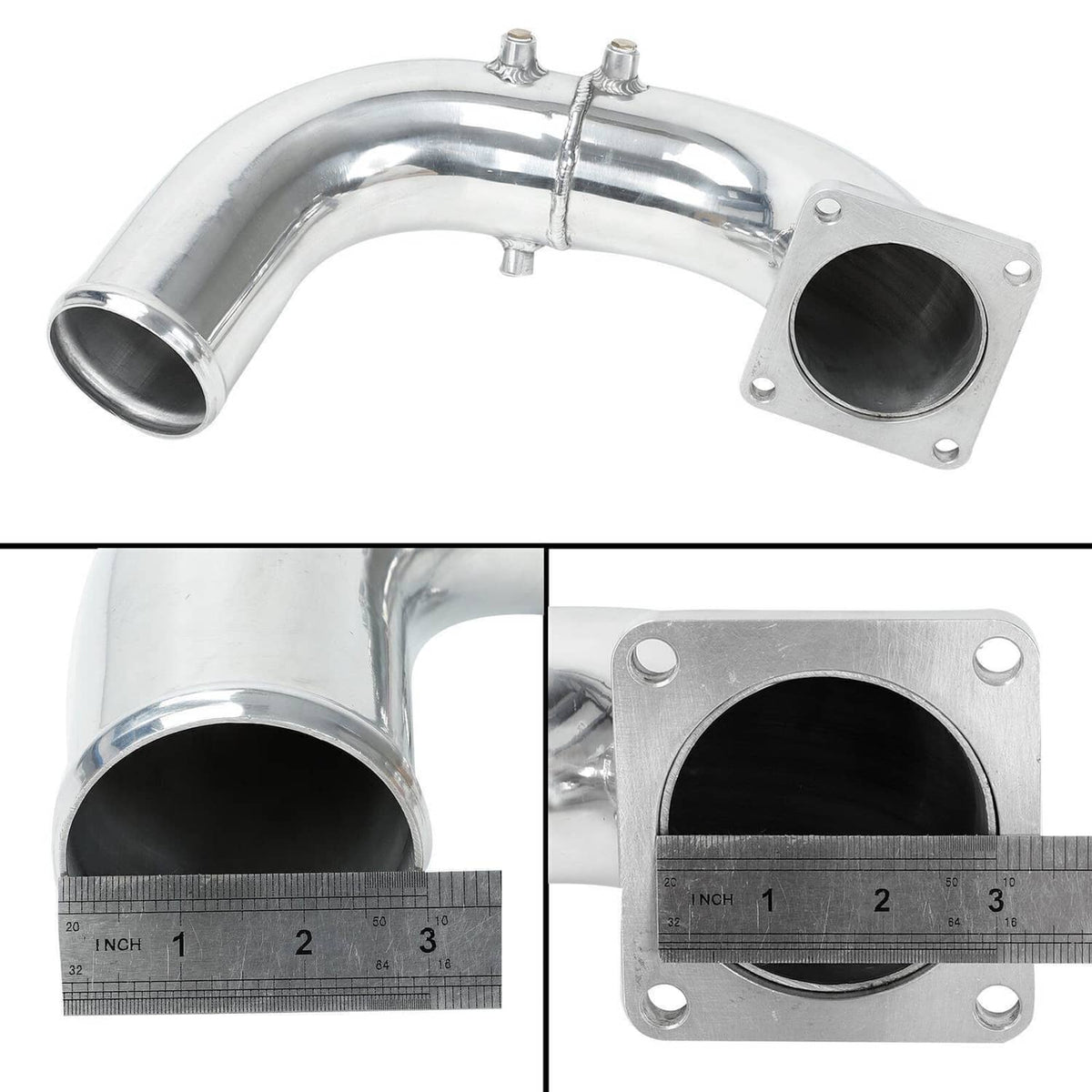 Solidspare 3"Air Intake Elbow Charge Pipe For 1994-1998 Dodge Ram 2500 3500 5.9L 12V Diesel