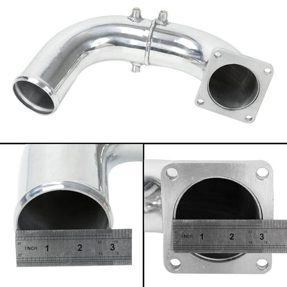 Solidspare 3"Air Intake Elbow Charge Pipe For 1994-1998 Dodge Ram 2500 3500 5.9L 12V Diesel