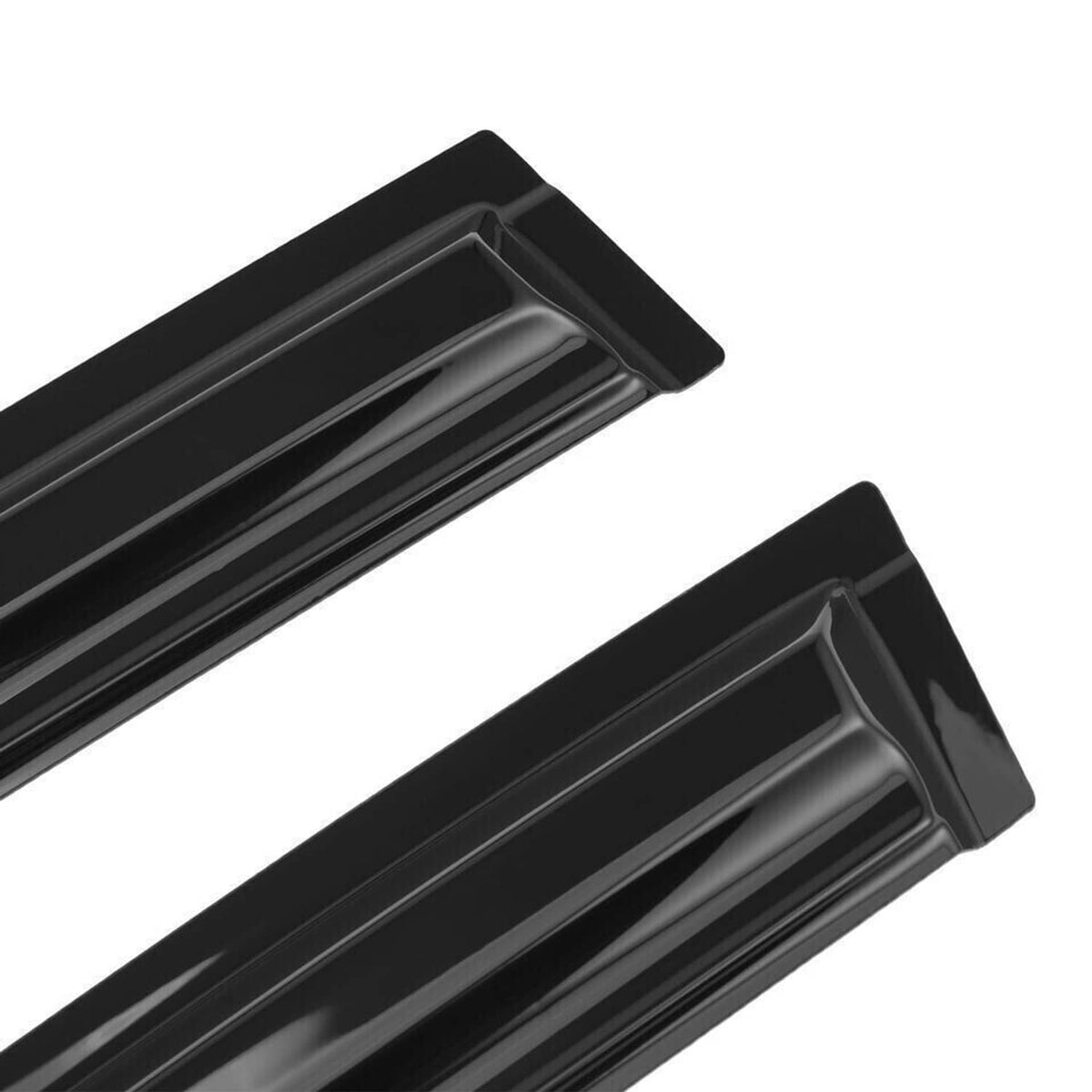 Solidspare New For 18-24 8th Gen Toyota Camry JDM 3D Mugen Style Window Visors Rain Guards