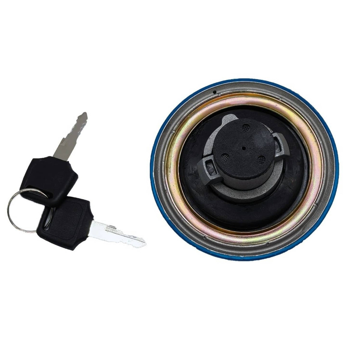 Solidspare Fuel Gas Tank Cap & Keys Set For 1980 1981 1982 Honda CB650 CB650C CB750C CB900C