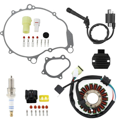 Solidspare For Yamaha Raptor 660R YFM660R 01-05 Stator Regulator Rectifier w/ Ignition Coil