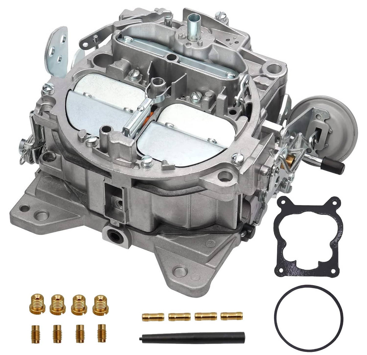 Solidspare For Chevy 327 350 427 454 750 CFM 4 Barrel 4MV Rochester Quadrajet Carburetor