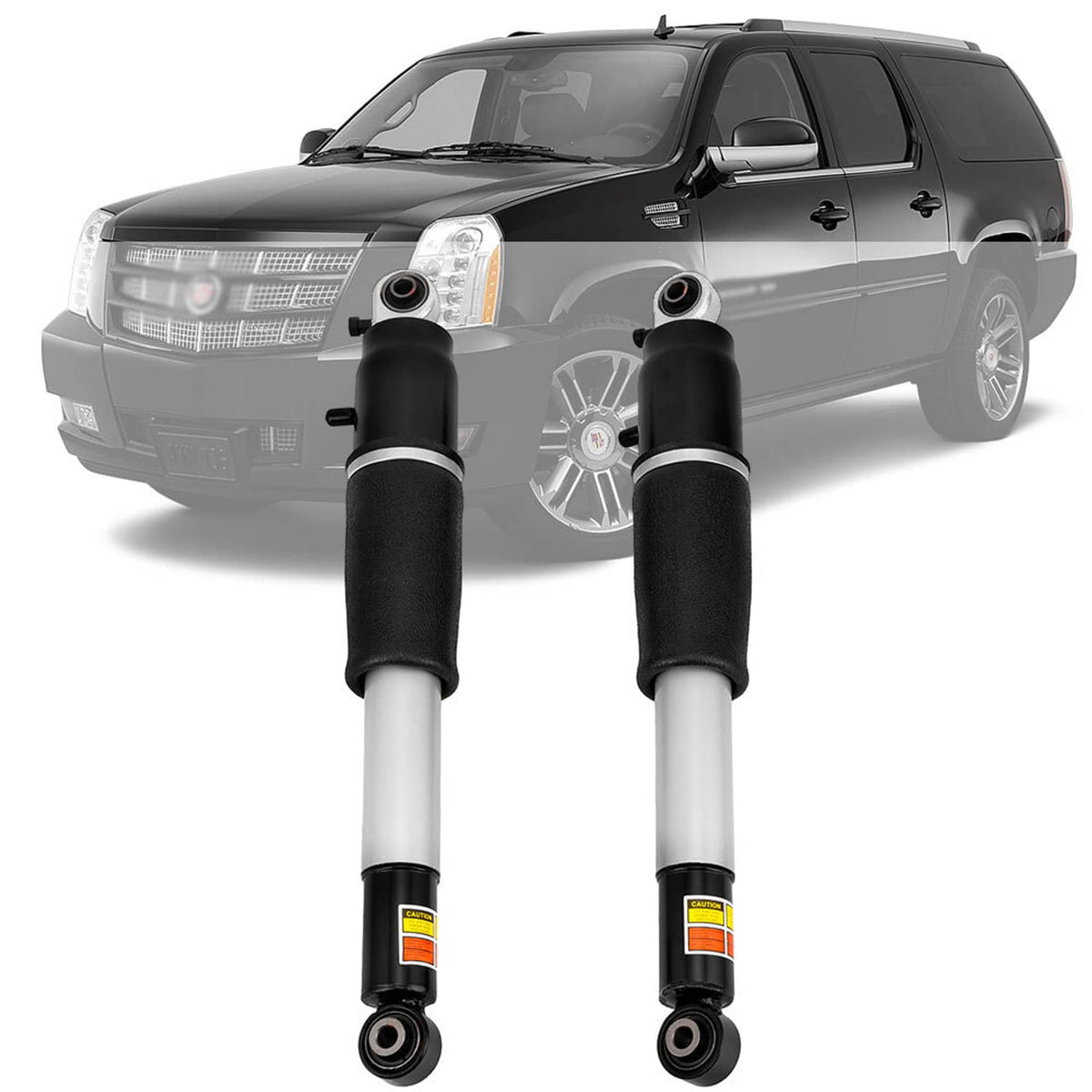 Solidspare 2 Pack Rear Air Shock Absorbers 15869656 Fit For GMC Yukon XL Cadillac Escalade