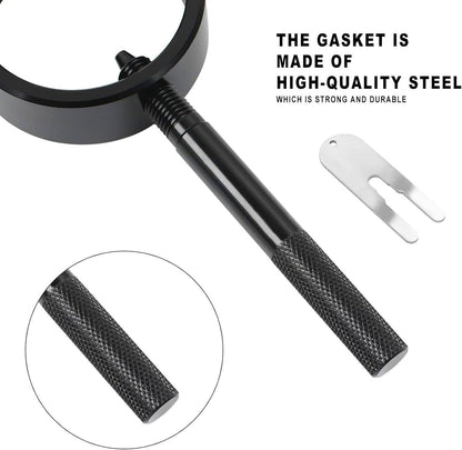 Solidspare Universal Motorcycle Fork Spring Compressor Tool and Fork Oil Level Tool Kit