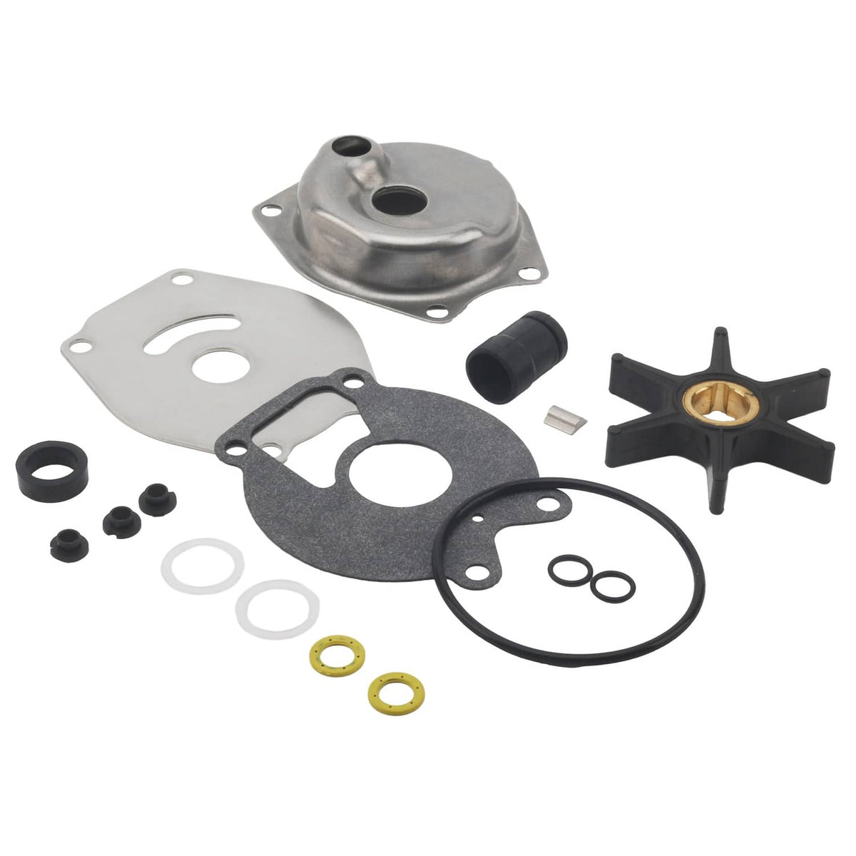 Solid Spare Water Pump Rebuild Service for Mercury Mariner 9.9/15/18/20/25HP Outboard Engine