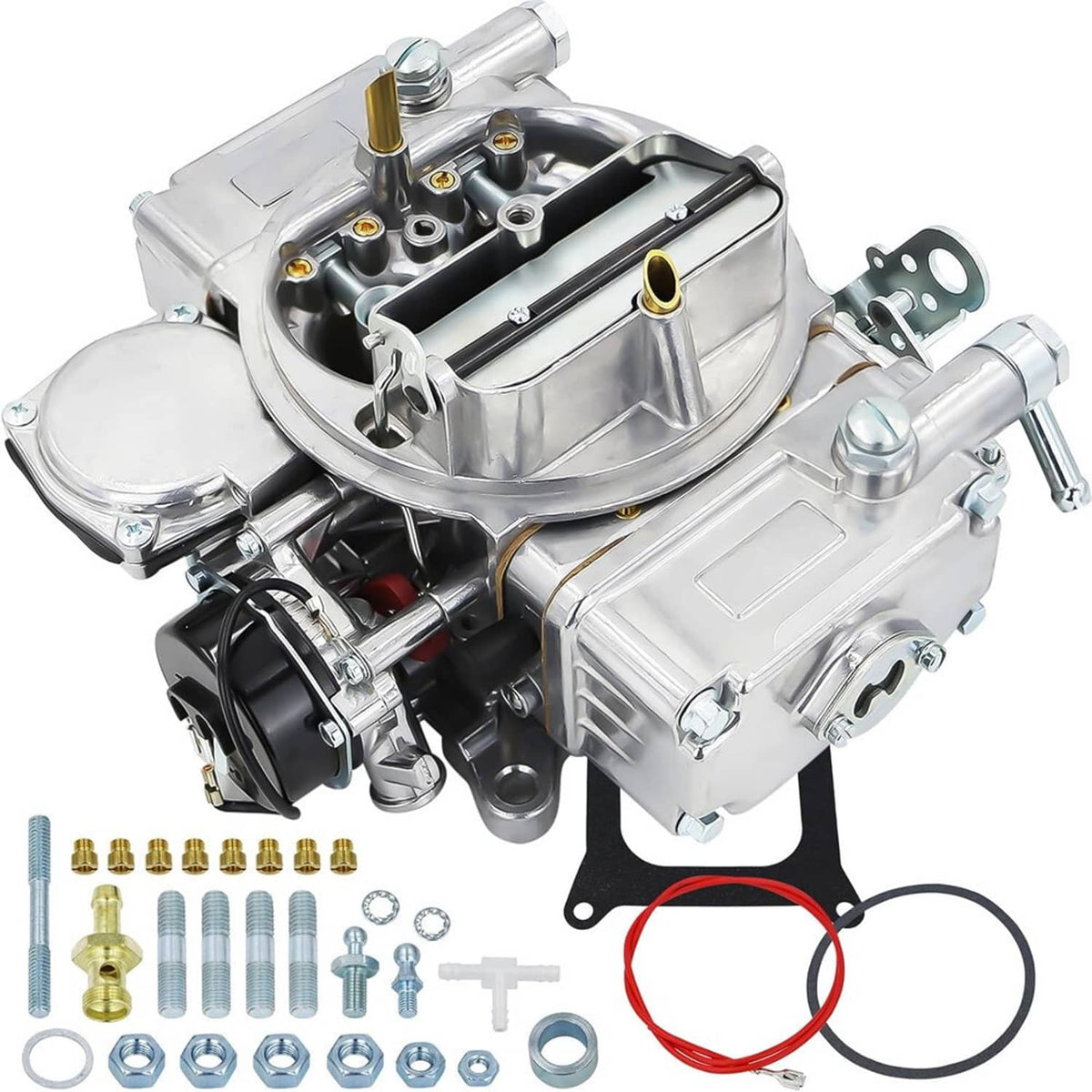 Solidspare 4 Barrel Carburetor Street Warrior for Holley 4160 Performance 600 CFM 0-80457S