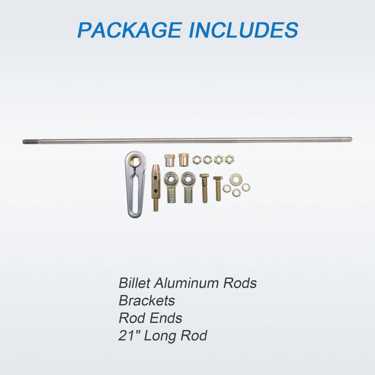 Solidspare Universal Adjustable Column Shift Linkage Kit 400 350 700R4 GM Transmissions