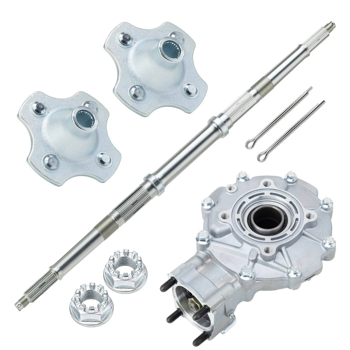 Solidspare Rear Differential Axle Shaft Wheel Hub For 1988-00 Honda TRX300 Fourtrax 300 2X4