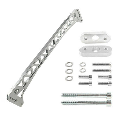 Solidspare Rear Suspension Lower Control Arm + Subframe Brace Kit For 96-00 Honda Civic EK