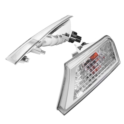 Solid Spare Left&Right Clear Marker Signal Corner Parking Lights For Jeep Liberty 2008-2012