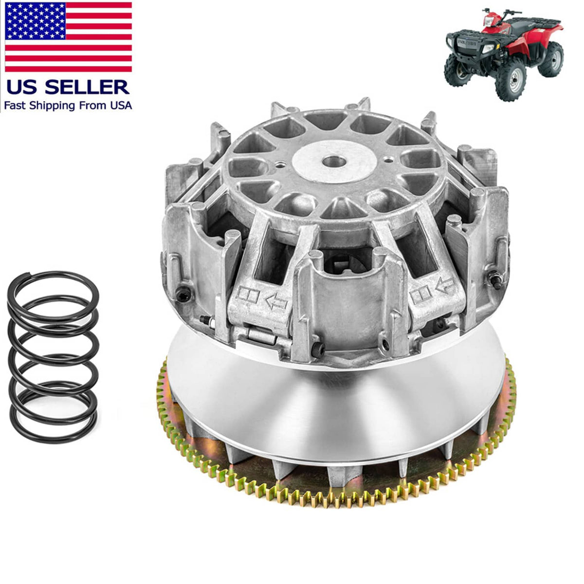 Solidspare PRIMARY DRIVE CLUTCH FOR CAN AM Bombardier OUTLANDER 330 400 450 MAX 2002-2023