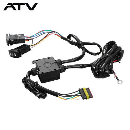 Solidspare SXS Kit Turn Signal Street Legal LED Light  Horn For Polaris RZR For Can-Am NEW