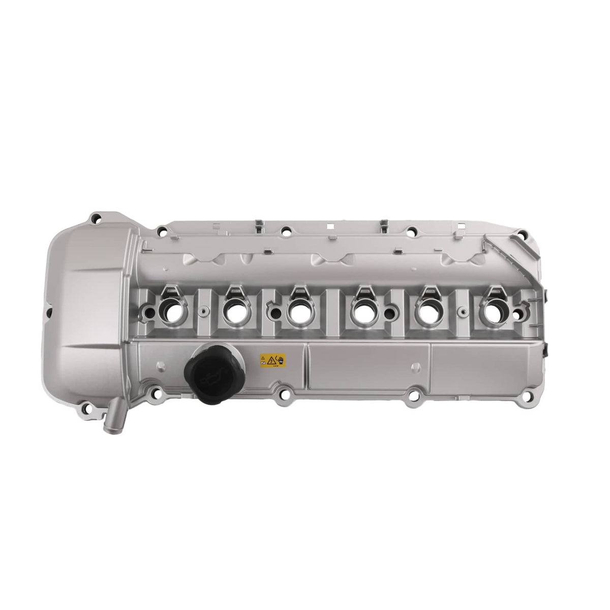 Solidspare Aluminum Engine Valve Cover W/ Gasket For BMW M54 E46 325Ci 325i 330i 525i X3 X5