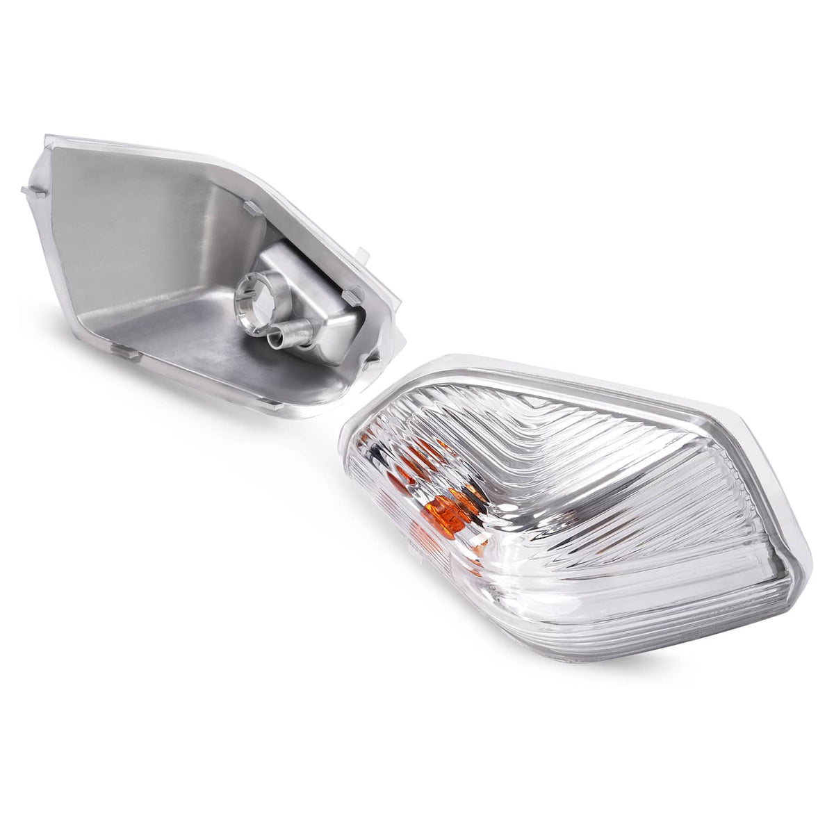 Solid Spare Pair Side Mirror Indicator Light w/Bulb For Mercedes Benz Sprinter W906 2006-21