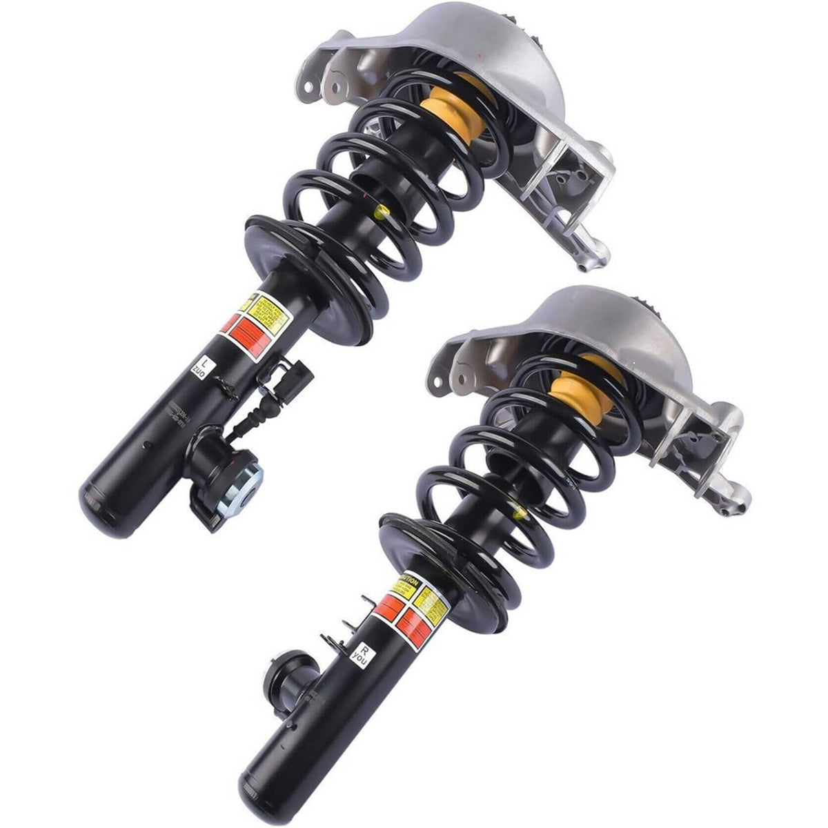 Solidspare 2Pcs Front Left Right Shock Struts Assembly w/Electric for 2009-2017 Audi Q5 SQ5