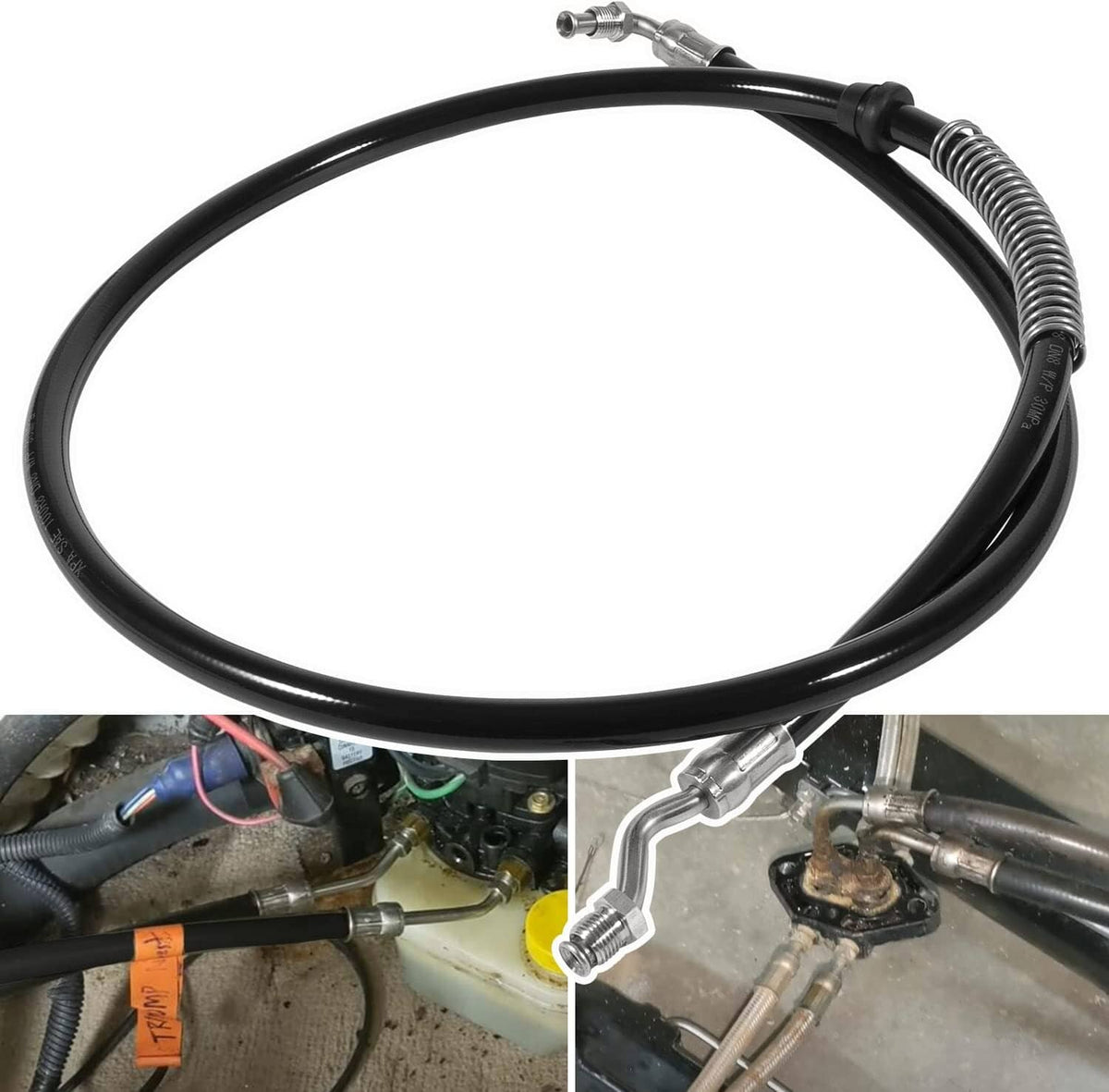 Solid Spare 18-2111 Power Trim Hose for Mercury Mariner Outboards Motor 32-88006 / 32-45959