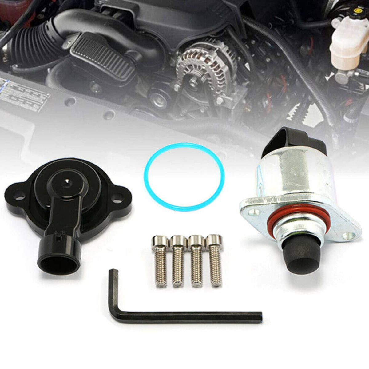 Solidspare Throttle Position Sensor+TPS Idle Air Control Valve For Chevy GMC Buick Cadillac