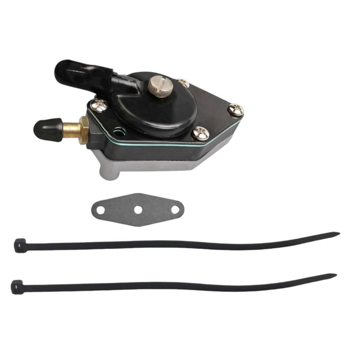 Solid Spare Outboard Fuel Pump & Gasket For Johnson Evinrude 20-140HP 438556 388268 385781