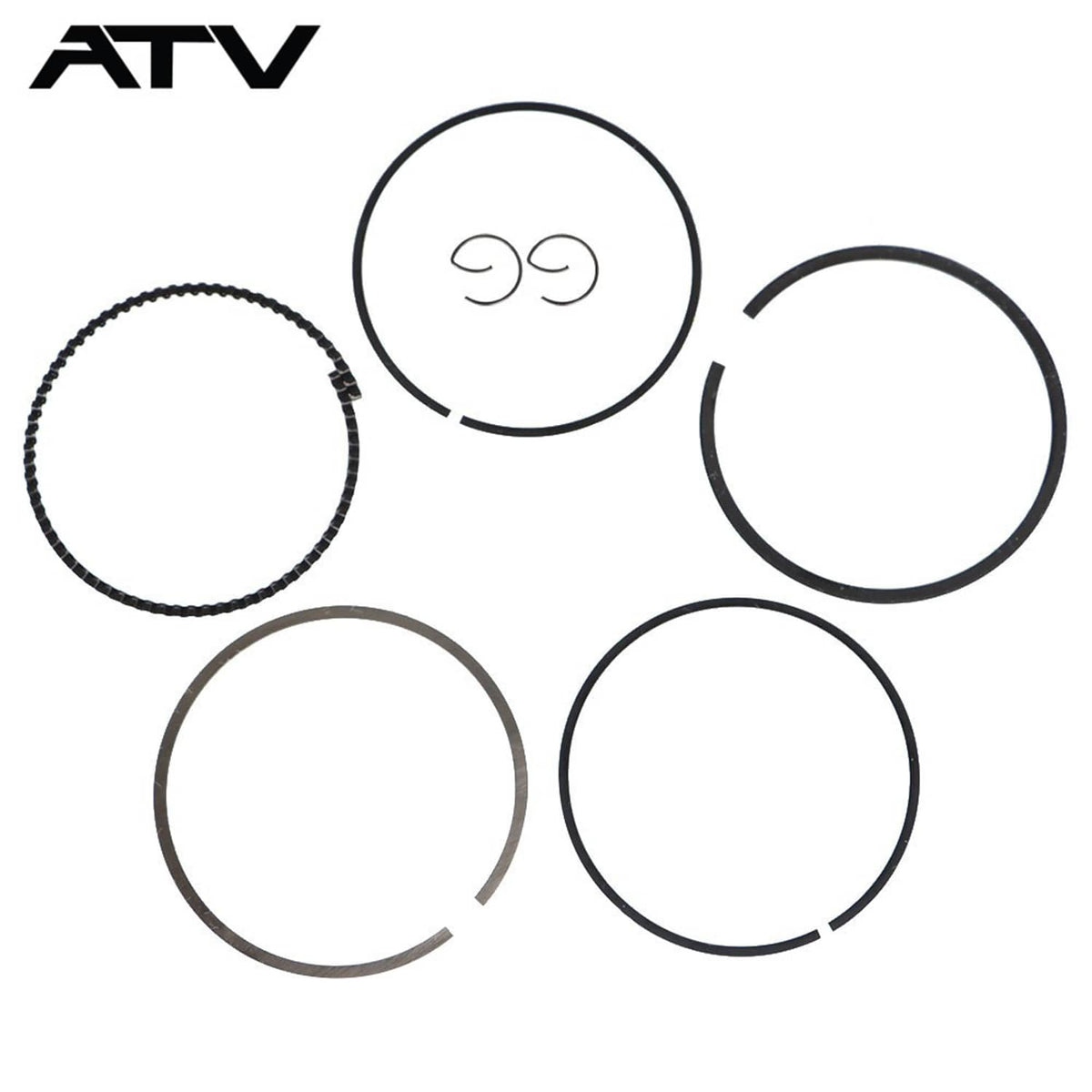 Solidspare For Honda TRX 300 Fourtrax FW 4x4 2x4 Cylinder Top End Rebuild Kit 1988-2000 NEW
