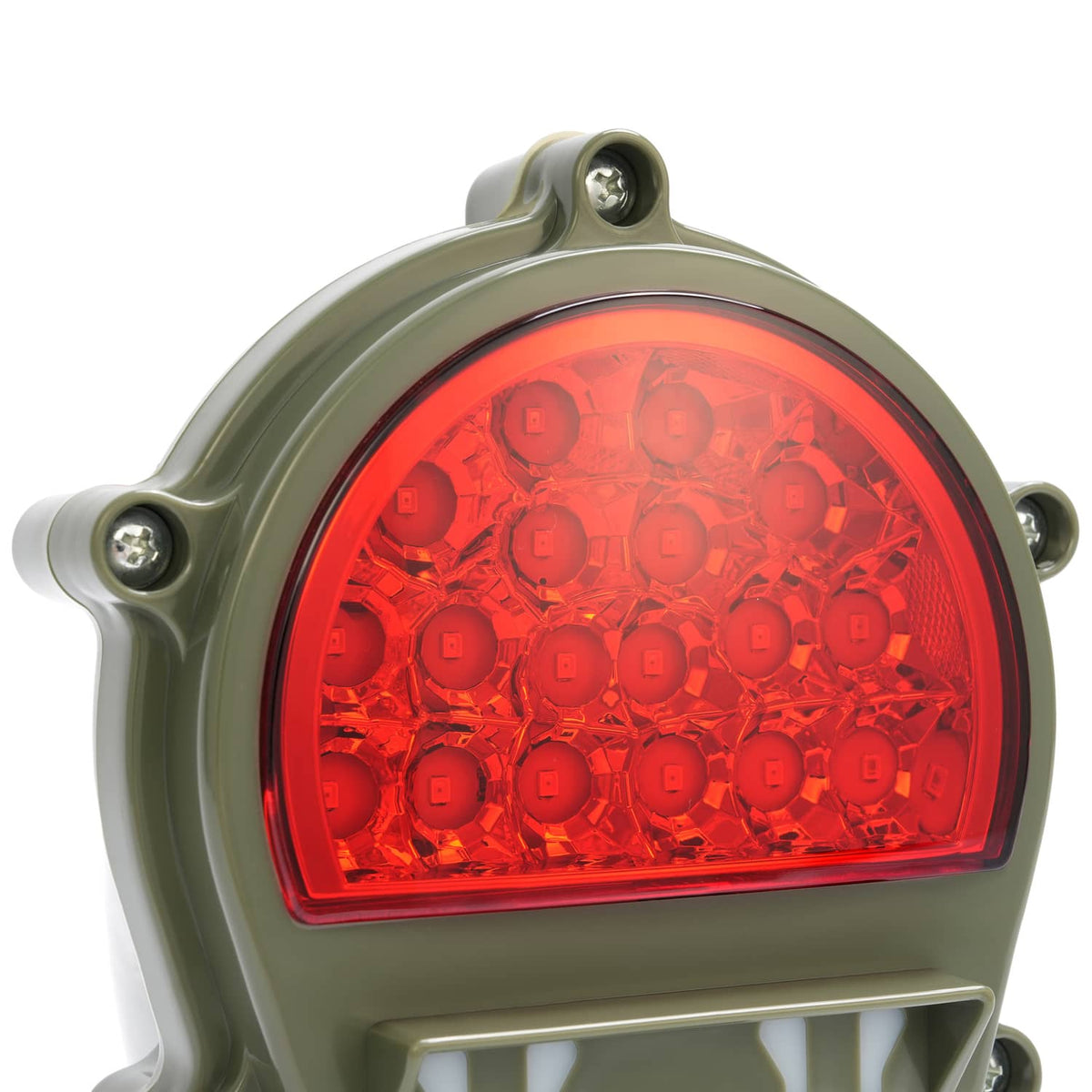 Solid Spare 2x LED Brake Lights Lamps New Red Rear Stop Tail Lights For Humvee M998 M35