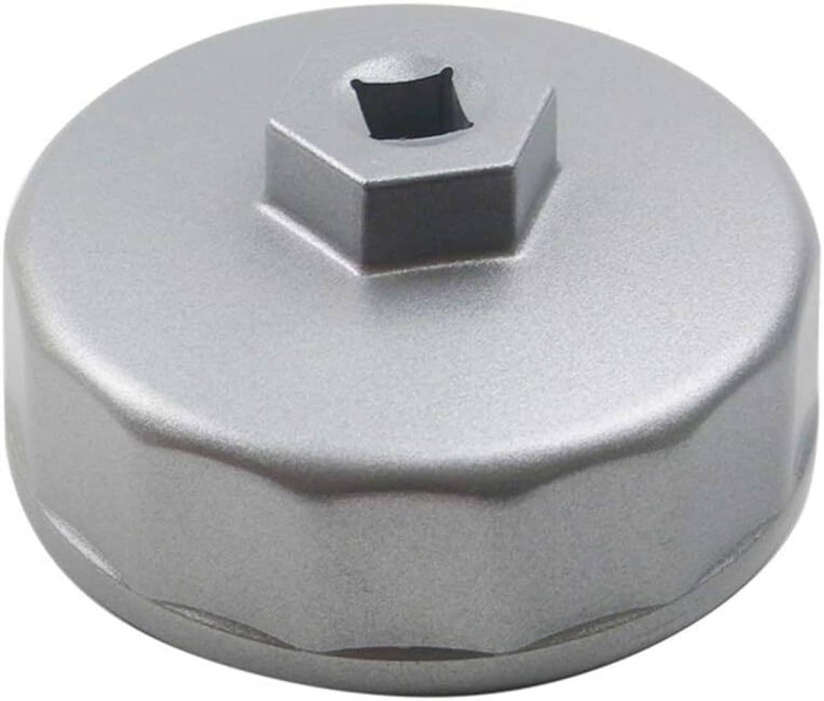 Solid Spare 74mm Oil Filter Cap Wrench Socket Remover Tool for Benz Audi Toyota VW