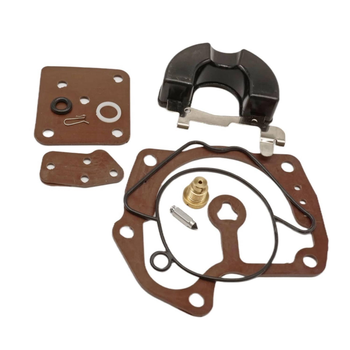 Solid Spare 6- Pack Johnson Evinrude Carburetor Repair Kit V4 V6 V8 Looper 439078 439079 New