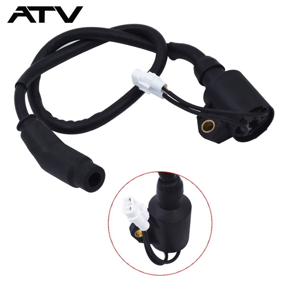 Solidspare Ignition Coil Fit for Polaris Hawkeye 300 2x4 4x4 Sportsman 300 3089860 3089910