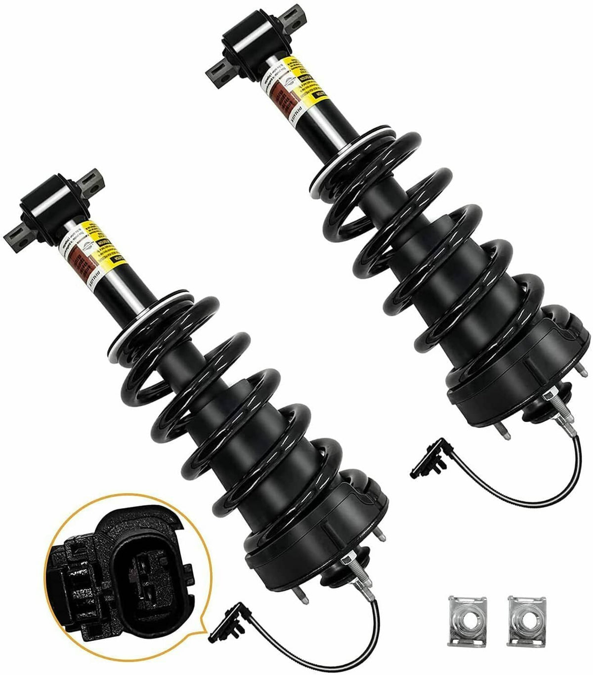 Solidspare FRONT Strut Assy + REAR shock Absorber for 2015-20 Escalade Suburban Tahoe Yukon