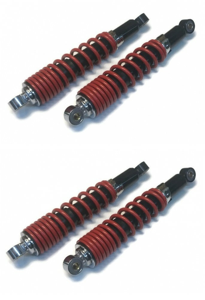(4) 12" Red Shocks 3/8" 10mm ID for Hammerhead 6.000.322, 6.000.325, 15-1505-00