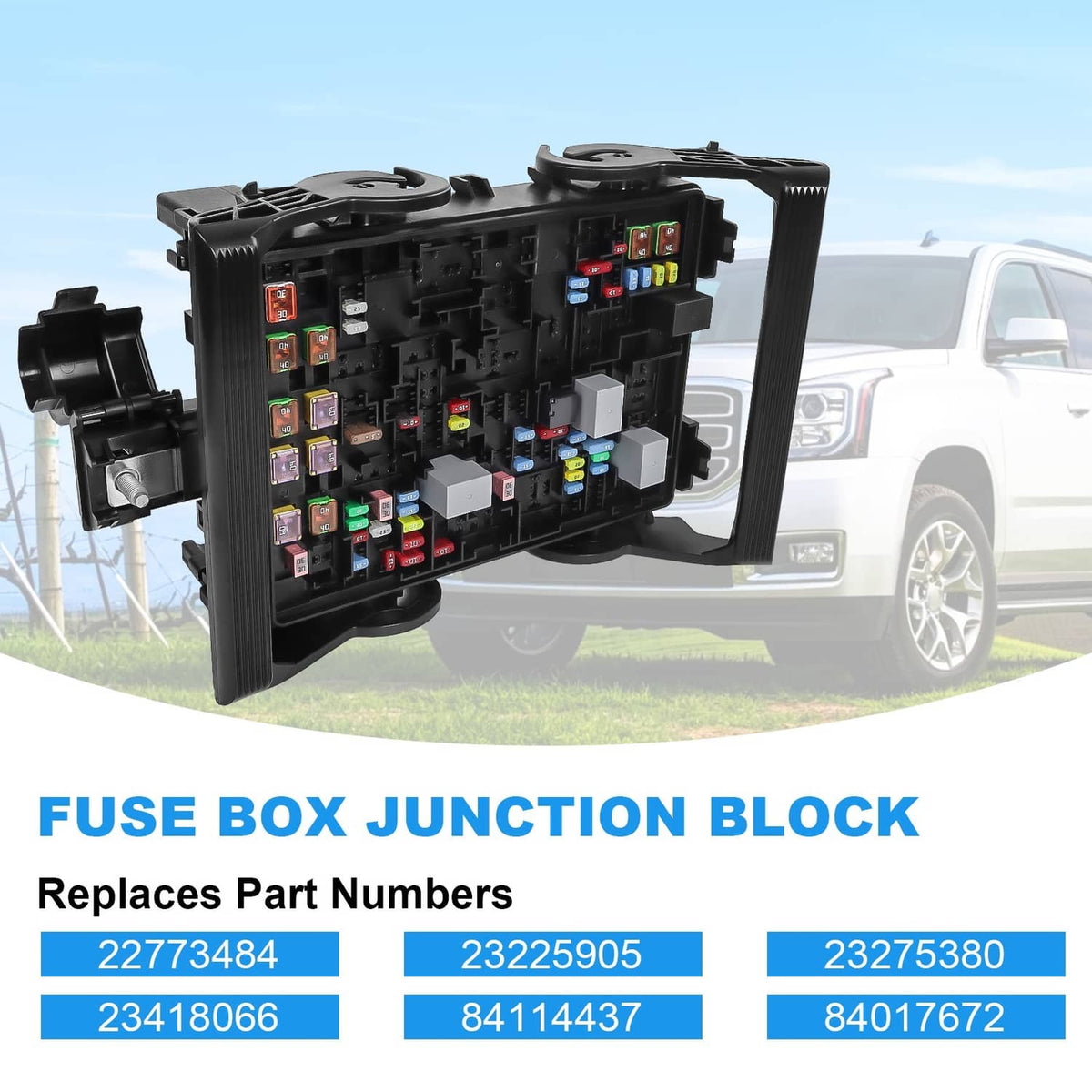 Solidspare Fuse Box Junction Block 22773484 NEW For Escalade Tahoe Yukon 2015-2020
