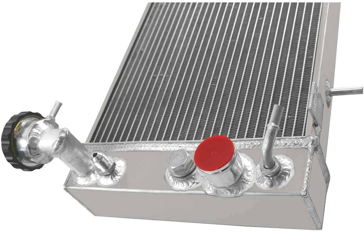 Solidspare New 3 Row Core Aluminum Radiator For 91-01 Jeep Cherokee XJ Comanche 2.5L 4.0L