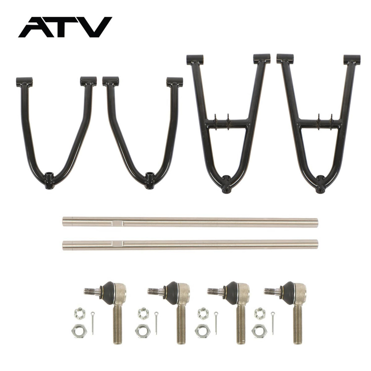 Solidspare 2003-2008 For Suzuki Quadsport Z400 LTZ400 Front L & R Sport Extended A-Arms +3"