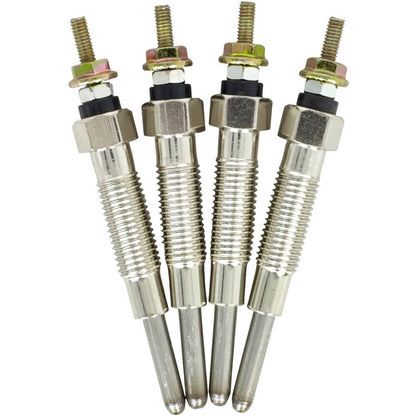 Solid Spare 4X Glow Plugs MM401621 for Satoh S370 S630 MM40162101 MM40162102