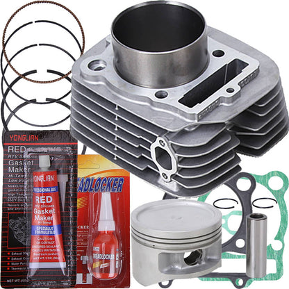 Solidspare New Cylinder Piston Gasket Top End Kit For Yamaha Raptor 350 YFM350R 2004-2013