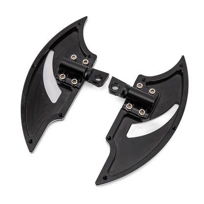 Solidspare Passenger Floorboards Footboard For Road King Road Glide Electra Street Glide
