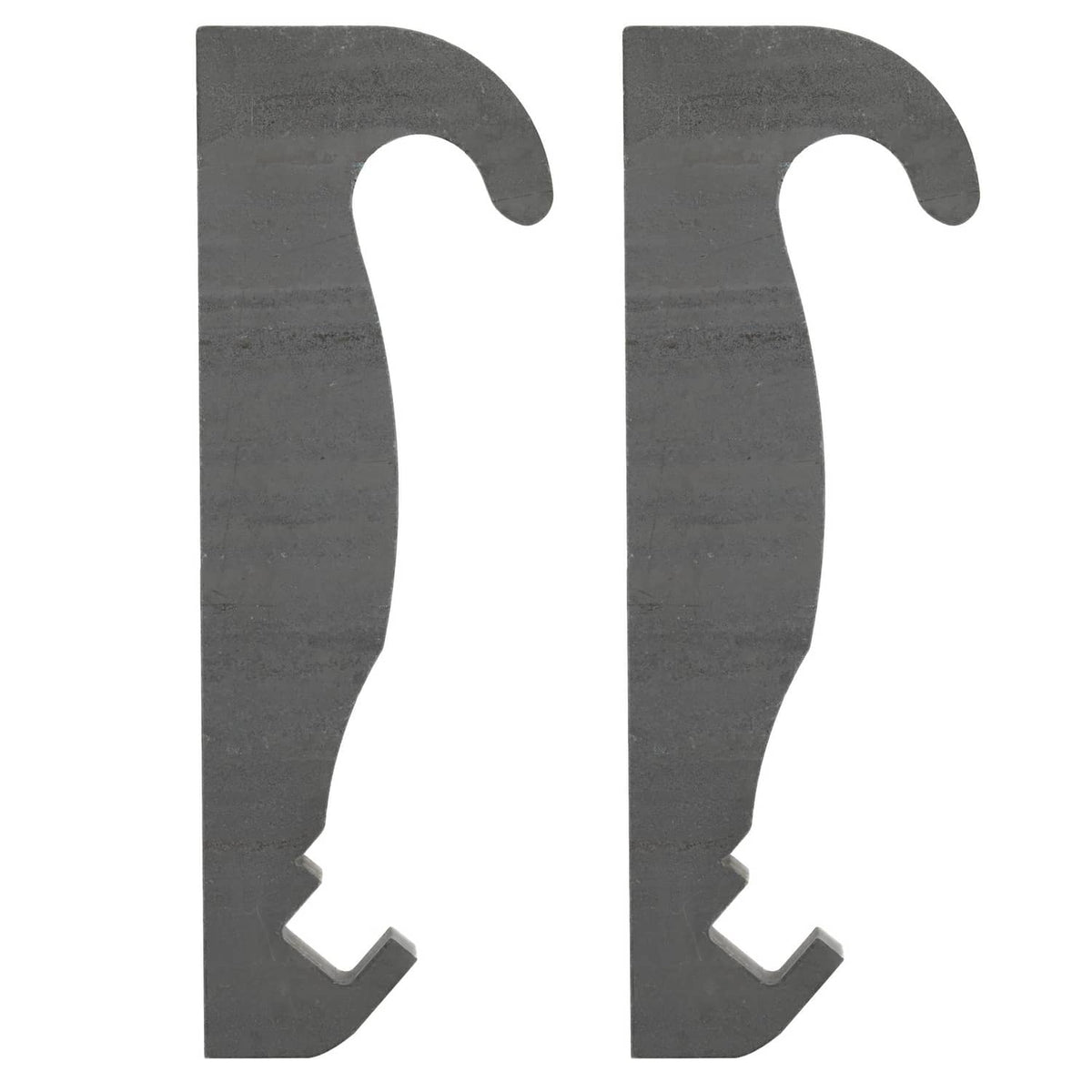 Solidspare 2pcs Steel Quick Attach Bracket 1-1/2" For Cat Fusion Coupler Loader mounts