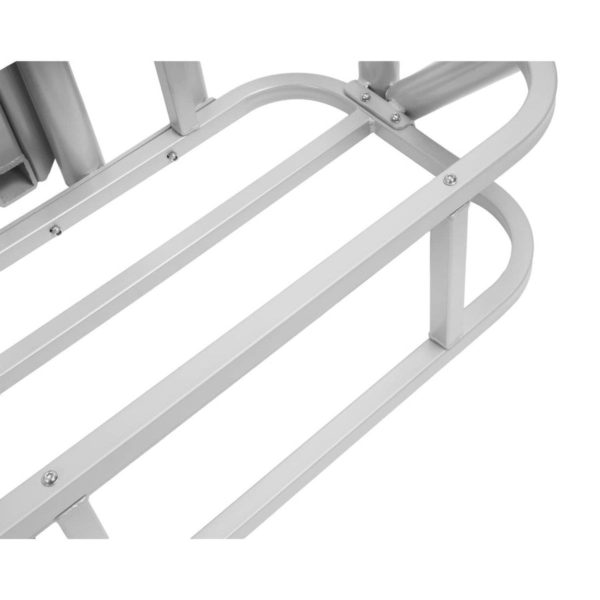 Solid Spare Heavy Duty Fishing Rod Rack Rod Holder 2" Receiver Hitch Mount w/Notch Caps